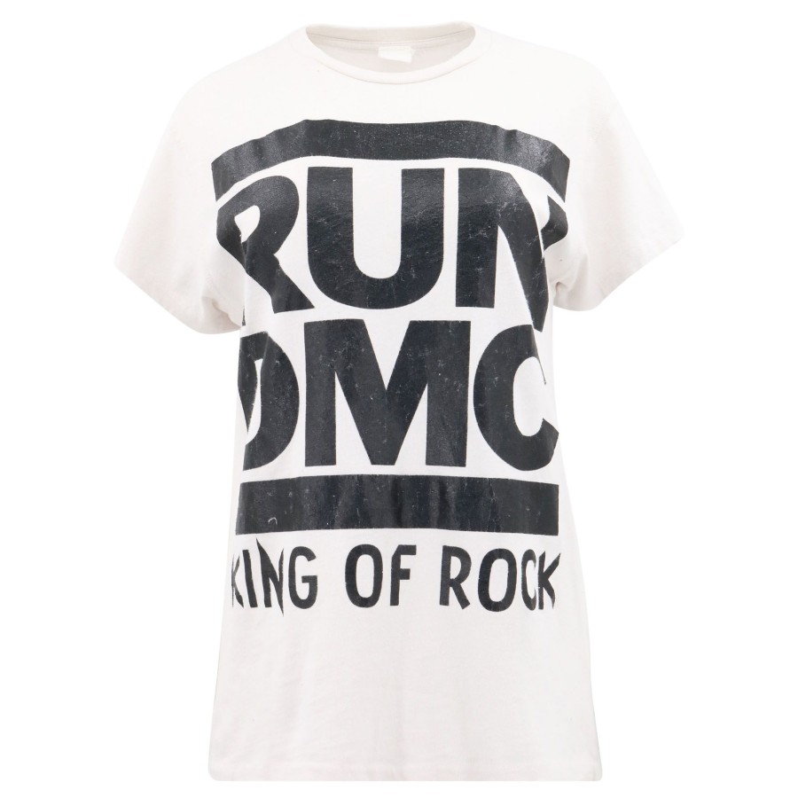 Clothing Madeworn | Run Dmc Tee Vintage White