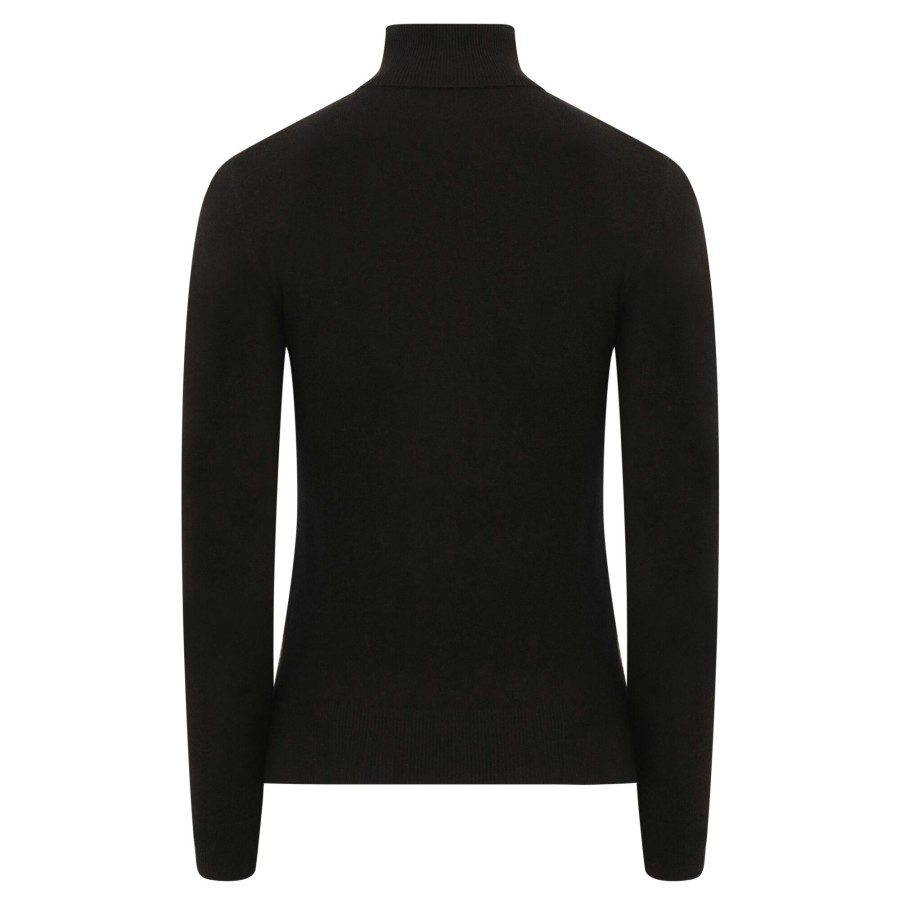 Clothing Polo Ralph Lauren | Cashmere Long Sleeve Pullover Black