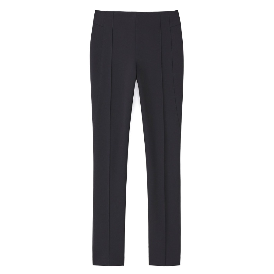 Clothing Lafayette 148 New York | Acclaimed Stretch Gramercy Pant Black