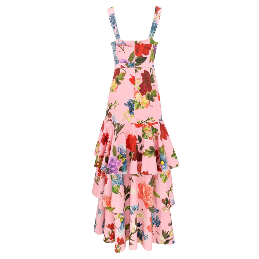 Clothing Mestiza | Victoria Convertible Gown Pink Garden