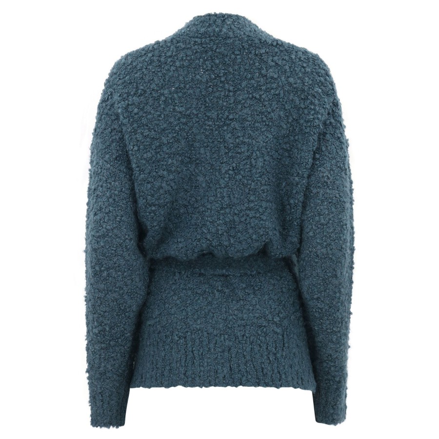 Clothing Odeeh | Alpaca Boucle Cardigan Green
