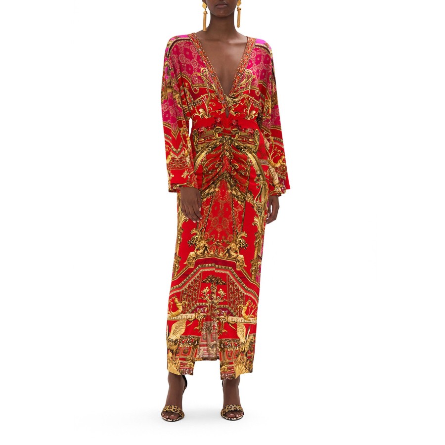 Clothing Camilla | Ruched Front Jersey Dress Sweet Soprano
