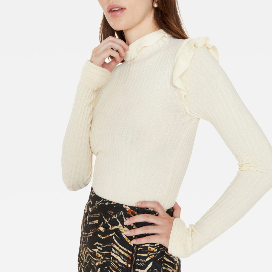 Clothing Marie Oliver | Tinley Turtleneck Whitecap