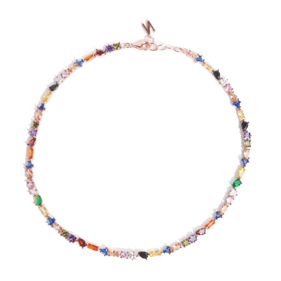 Jewelry Nickho Rey | Julie Tennis Necklace Multi