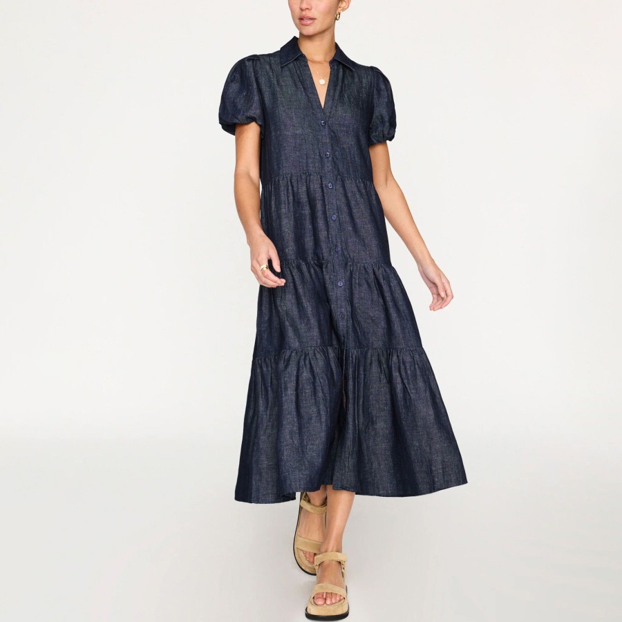 Clothing Brochu Walker | Havana Dress Indigo