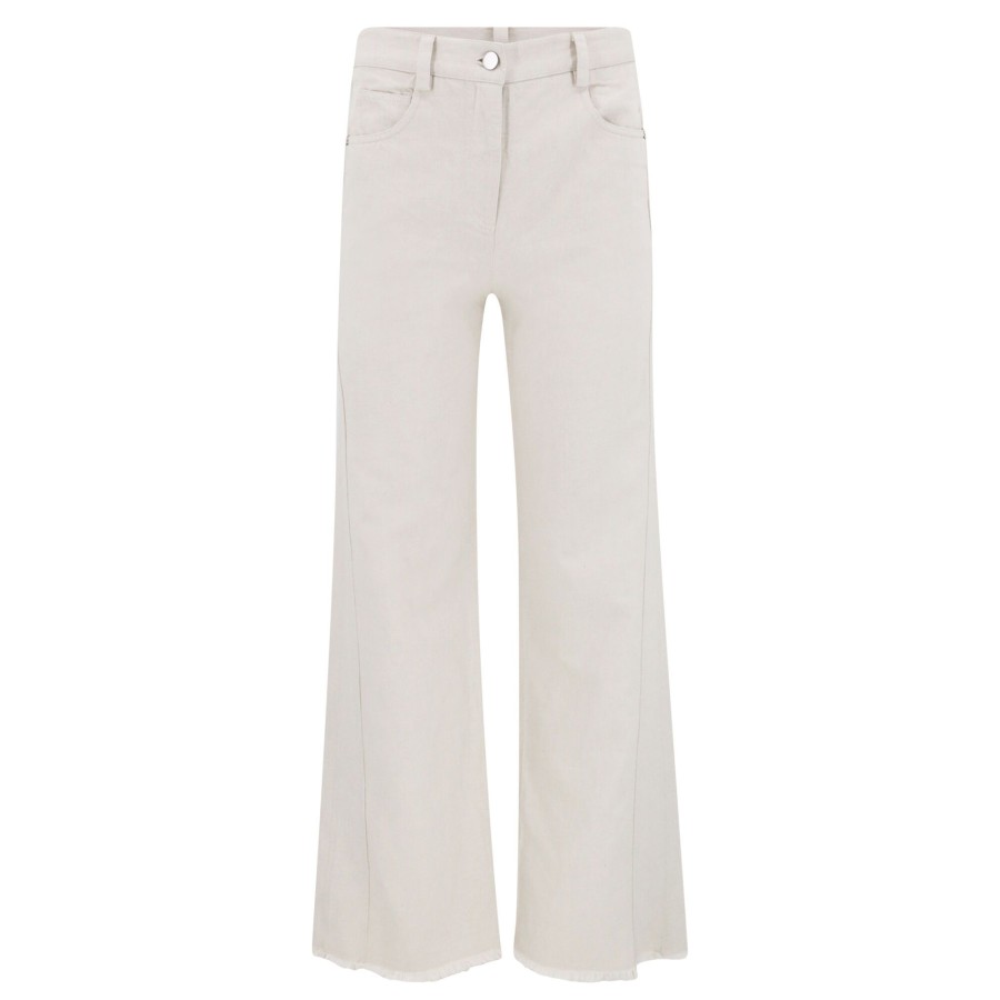 Clothing Twp | Puddle Relaxed Jeans Natural