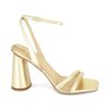 Shoes Sam Edelman | Kia Block Heel Sandals Goldleaf