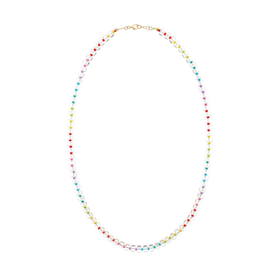 Jewelry Bea Bongiasca | Full Spectrum Long Beaded Necklace Multi