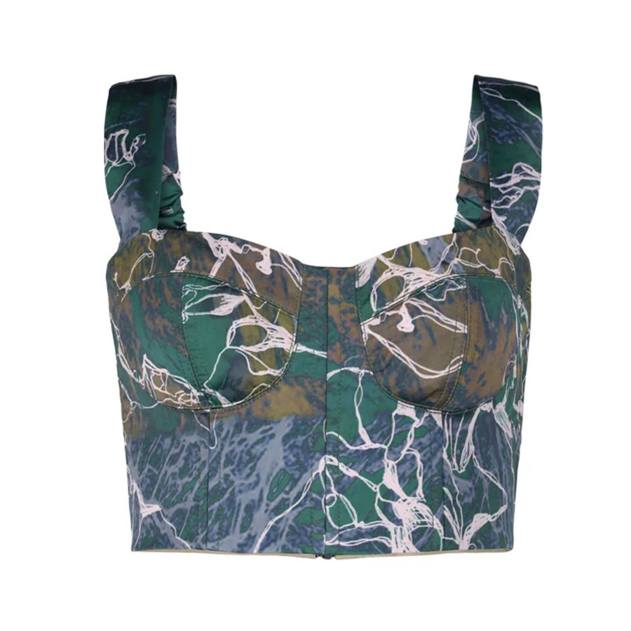 Clothing Sandra Weil | Natural Bustier Water