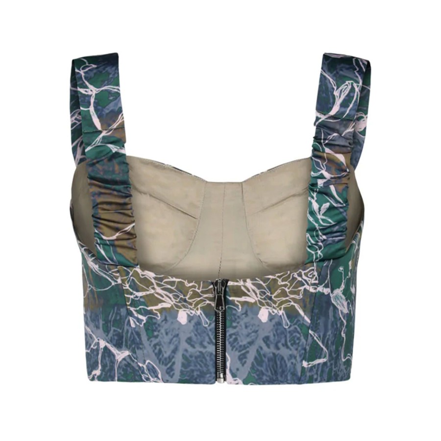 Clothing Sandra Weil | Natural Bustier Water