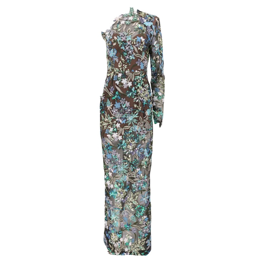 Clothing Bronx and Banco | Tokyo Maxi Dress Blue/Black