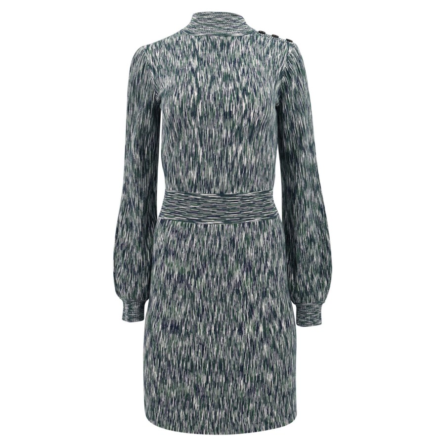 Clothing Shoshanna | Molly Dress Sage Multi