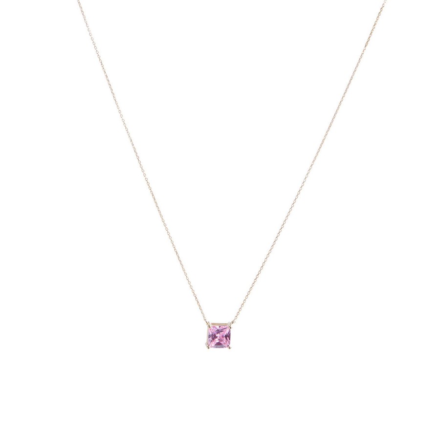 Jewelry Nickho Rey | Maya Necklace Gold Pink