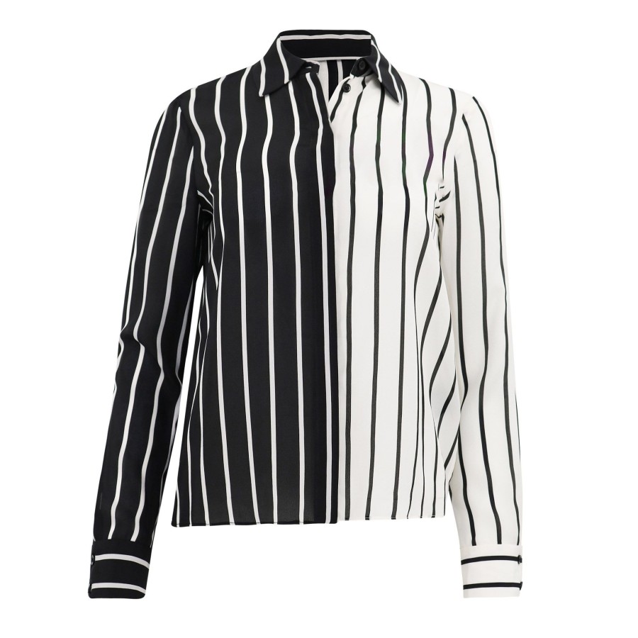 Clothing Alice + Olivia | Willa Top Black/White