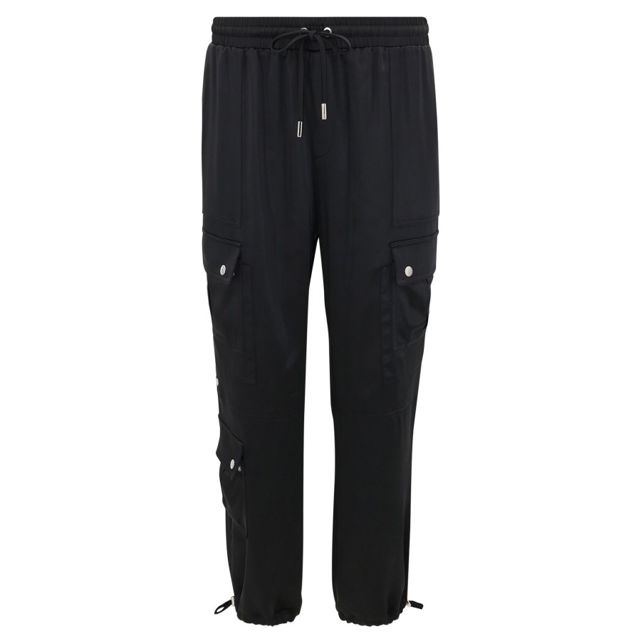Clothing Cinq à Sept | Nitsan Parachute Pant Black