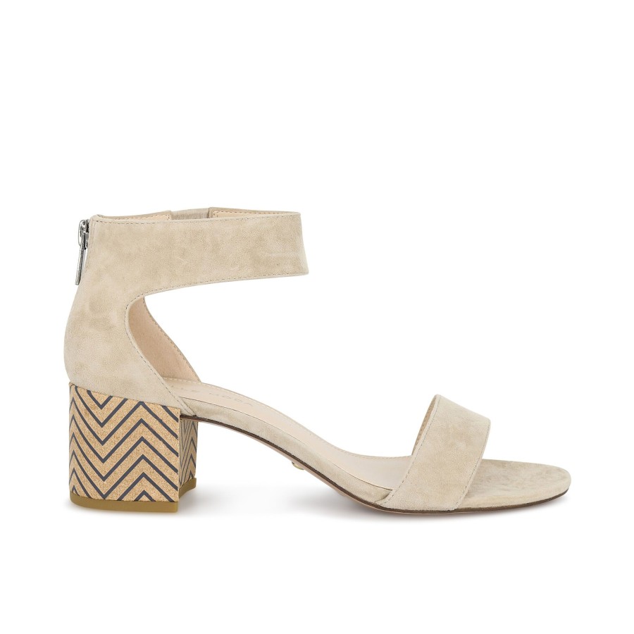 Shoes Pelle Moda | Urban Suede Heel Mushroom