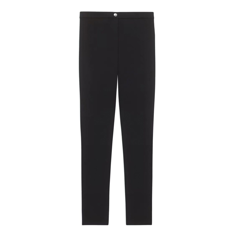 Clothing Theory | Compact Knit Jersey Skinny Pant Black