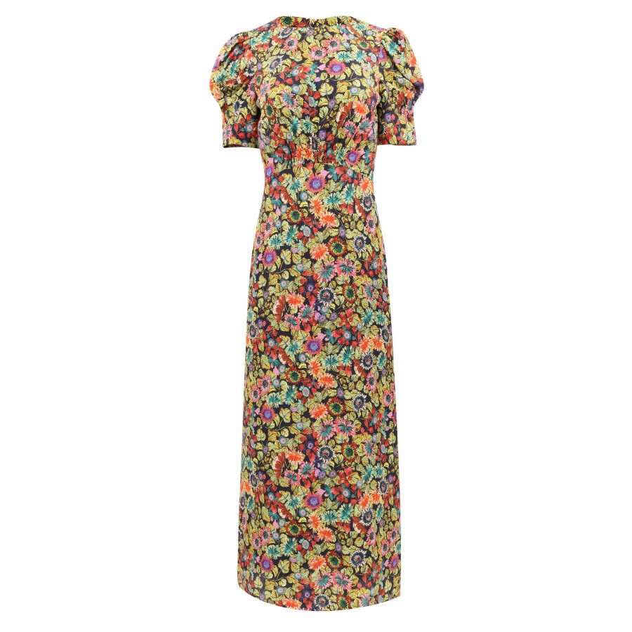 Clothing Saloni | Bianca Dress Yuzu Print