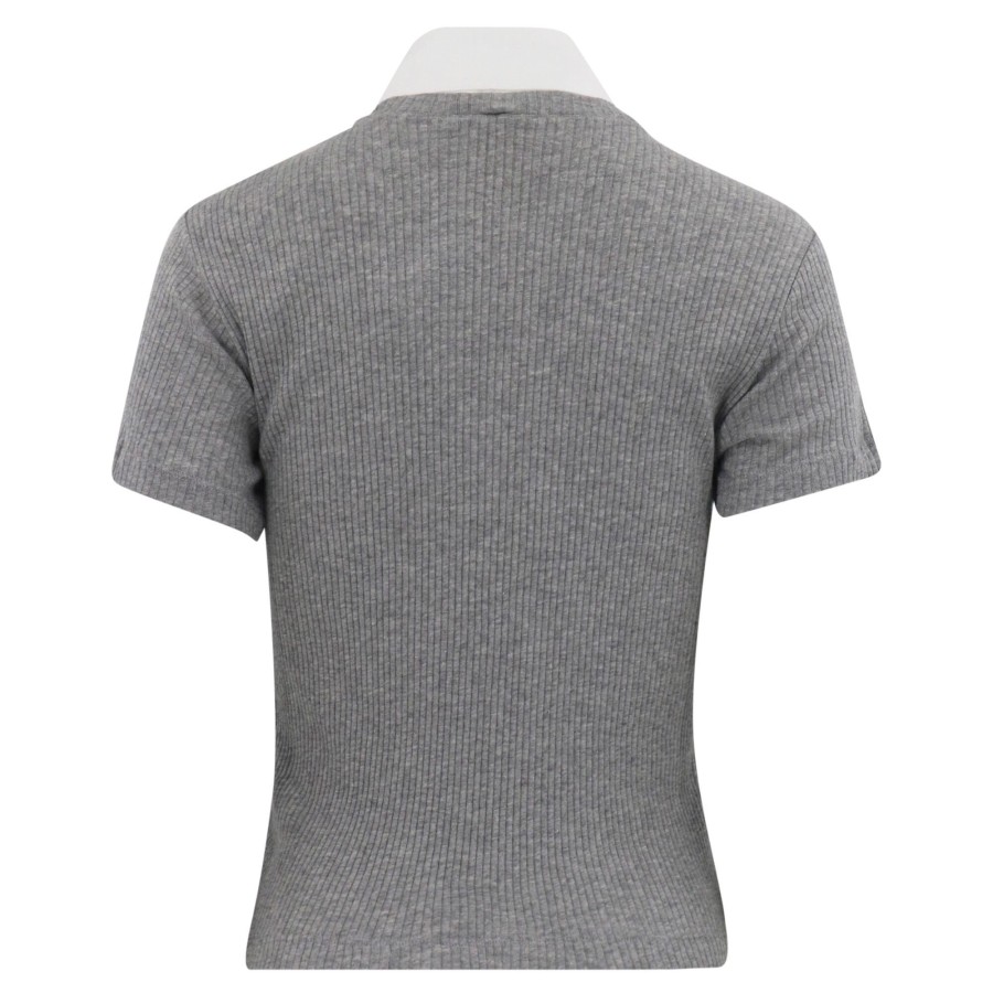 Clothing Twp | Boy Tee With Collar Ivory