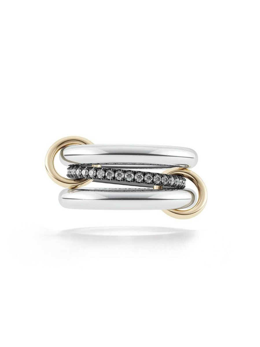 Jewelry Spinelli Kilcollin | Libra Gris Stack Ring 0.8Ct