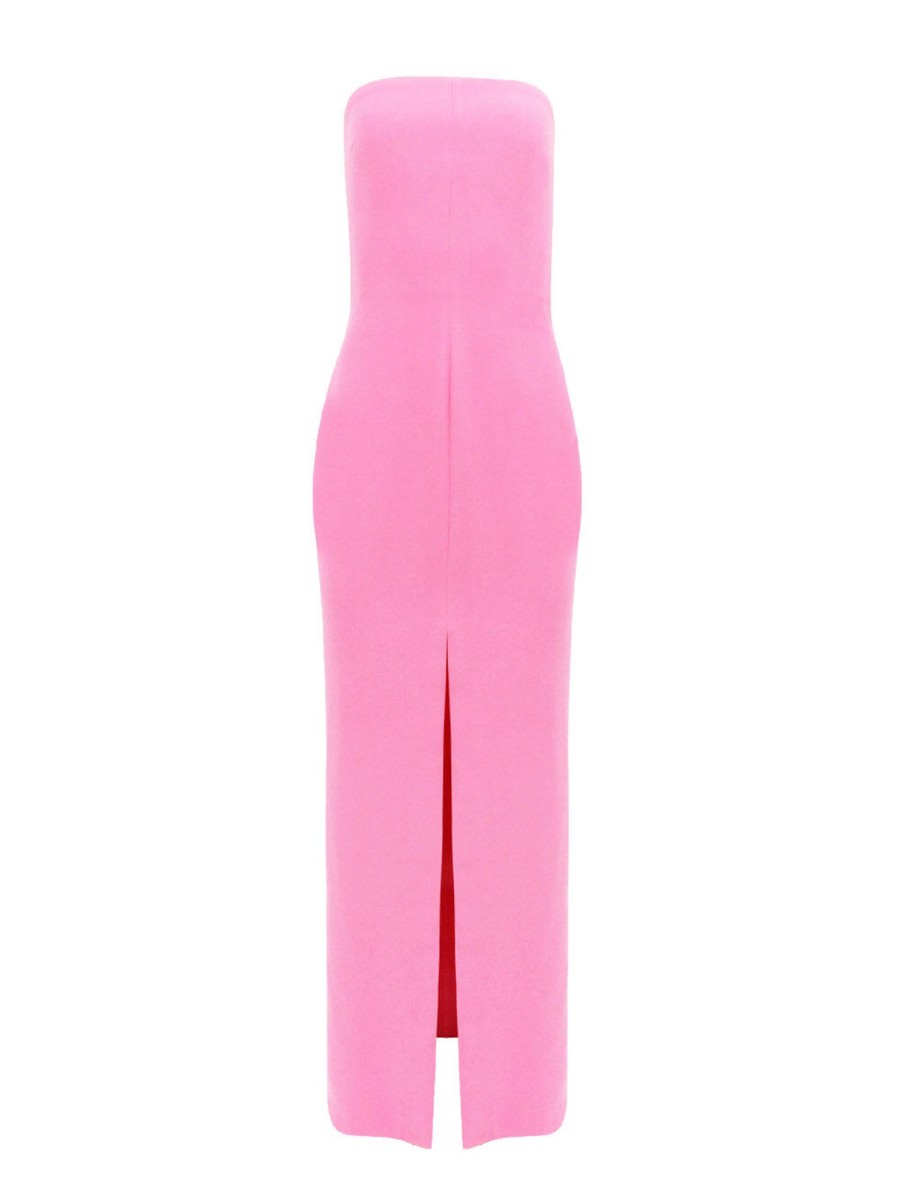 Clothing Solace London | Willa Gown Rose Pink