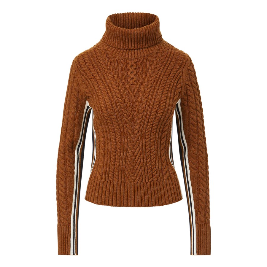 Clothing Veronica Beard | Maril Turtleneck Dark Ochre
