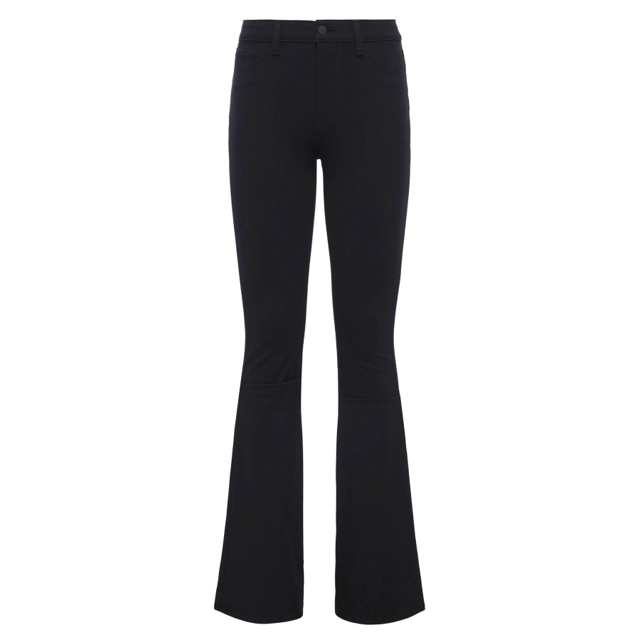 Clothing L'Agence | Marty High Rise Flare Pant Black