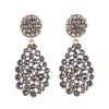 Jewelry Oscar de la Renta | Classic Teardrop Earrings Crystal