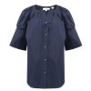 Clothing A.L.C. | Chloe Cotton Top Nightshade