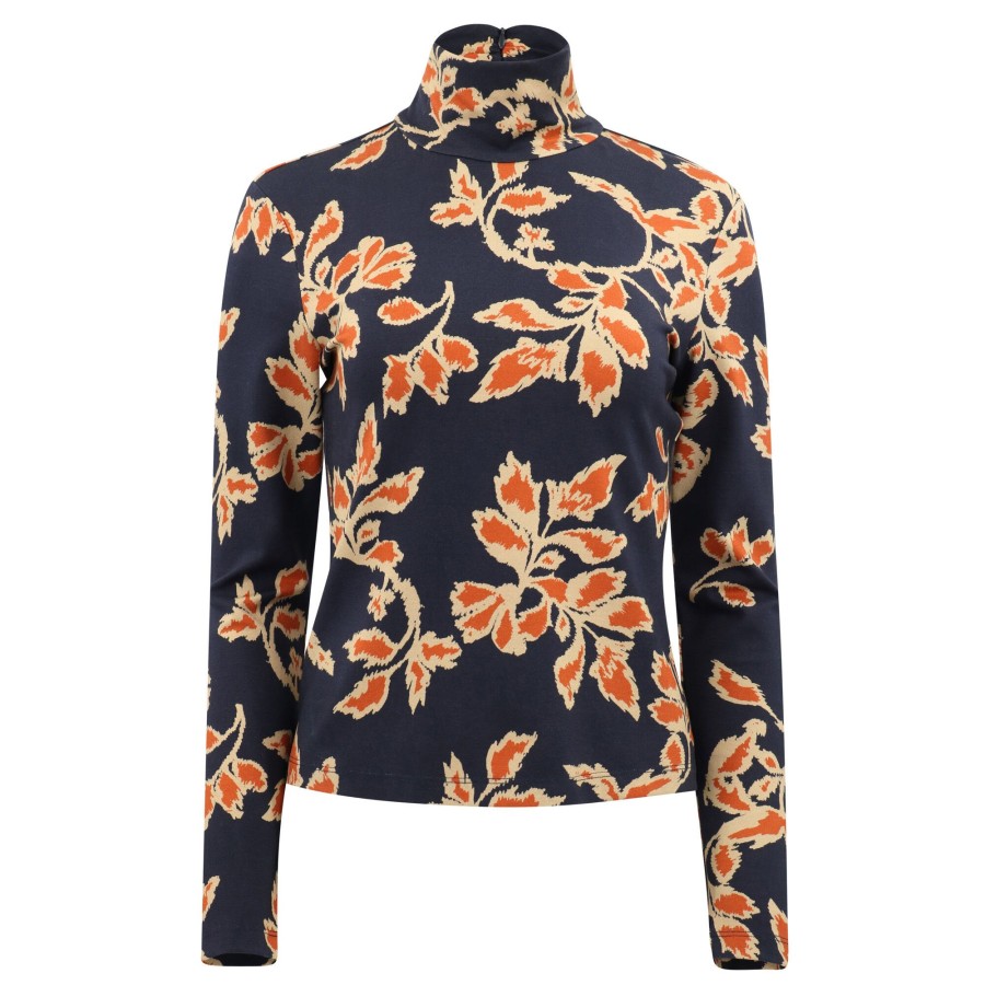 Clothing Tanya Taylor | Maura Top Dark Navy