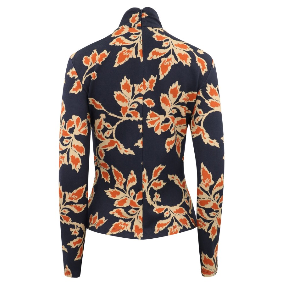 Clothing Tanya Taylor | Maura Top Dark Navy