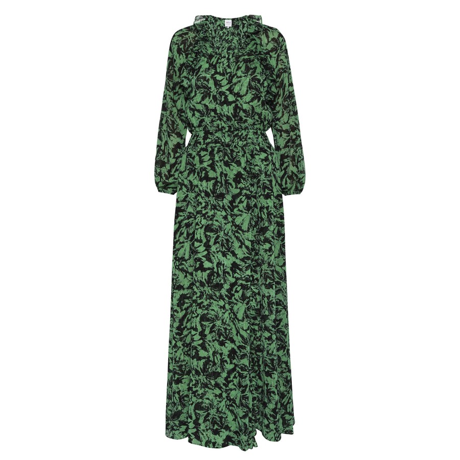 Clothing Misa | Jocasta Dress Emerald