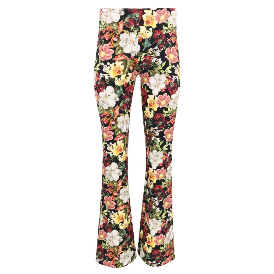 Clothing Alice + Olivia | Brynlee Bootcut Pant Juniper Floral Rose