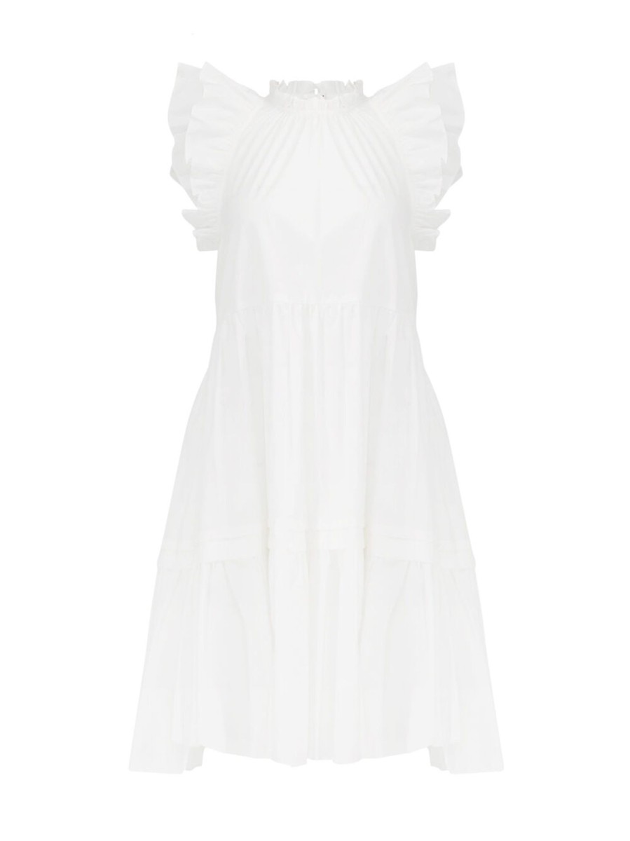 Clothing Ulla Johnson | Eden Dress Blanc