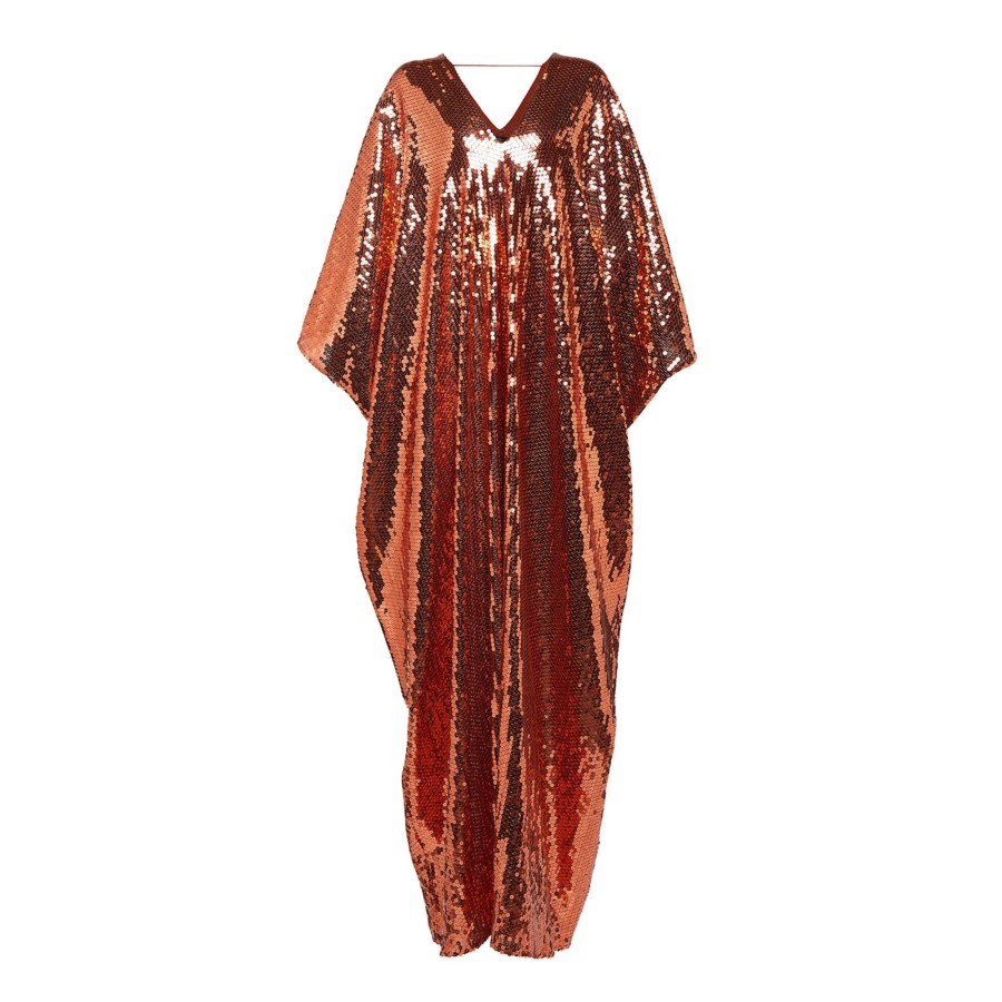 Clothing Taller Marmo | Gala Disco Kaftan Chocolate
