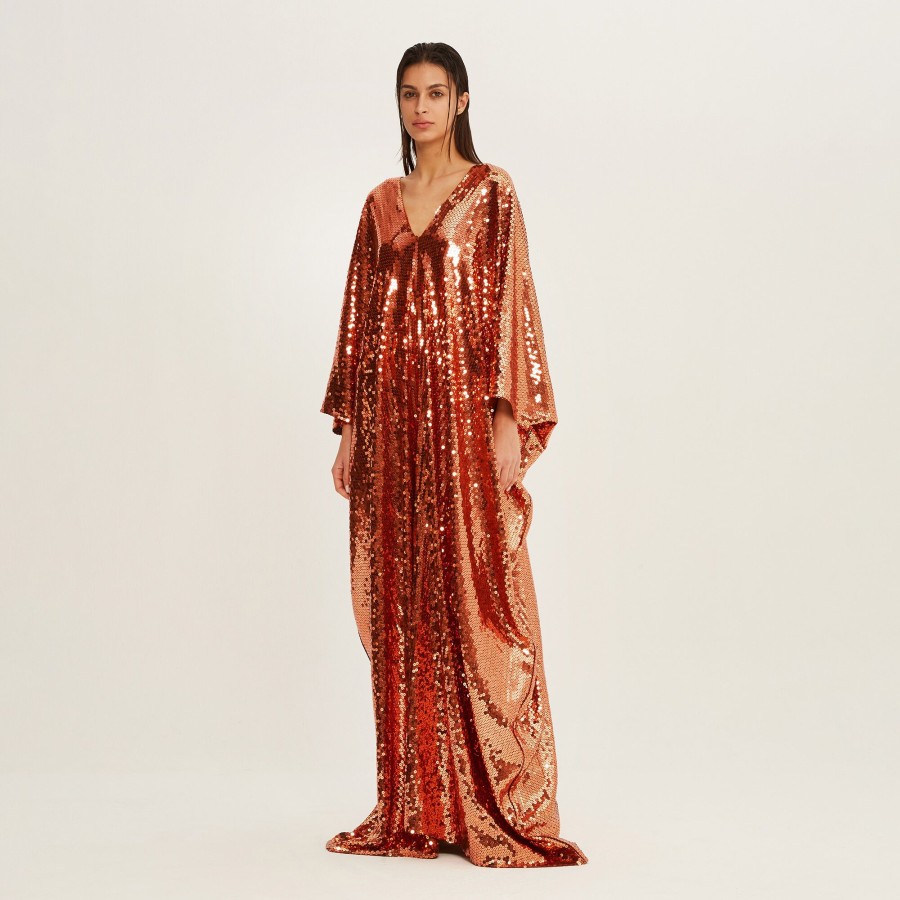 Clothing Taller Marmo | Gala Disco Kaftan Chocolate