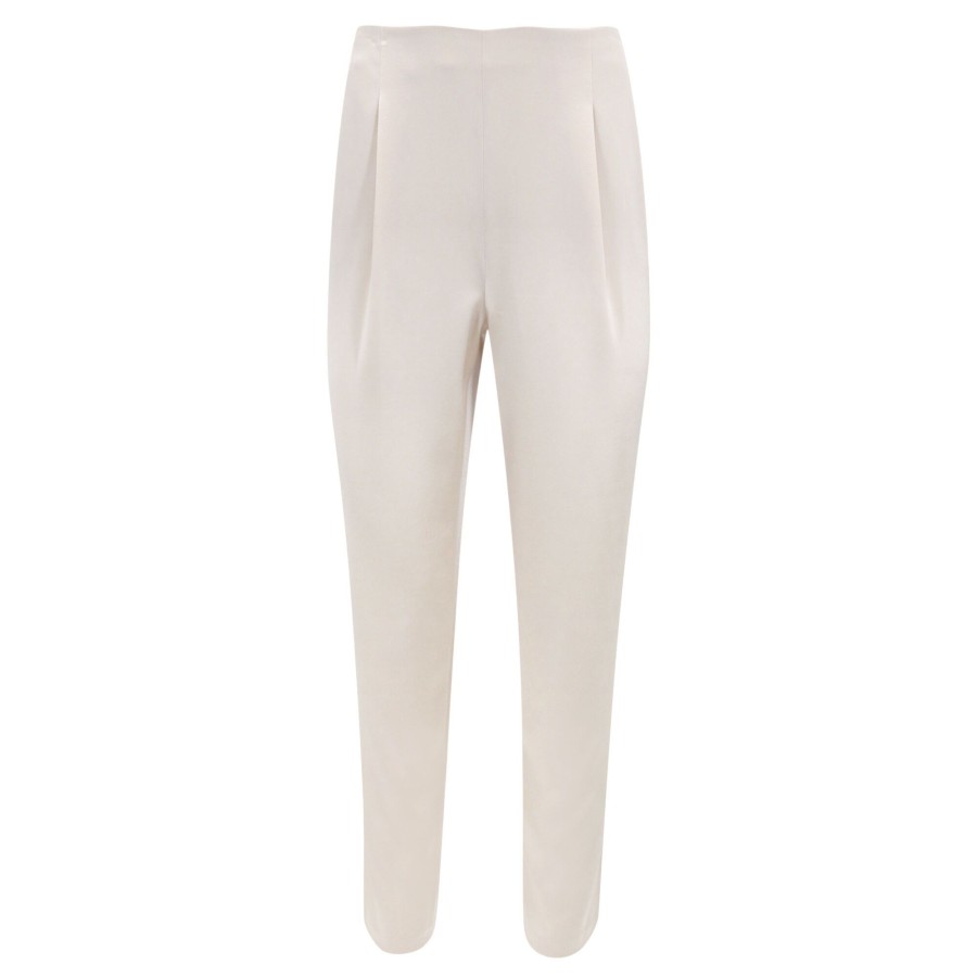 Clothing Alice + Olivia | Jessie Slim Pant Champagne