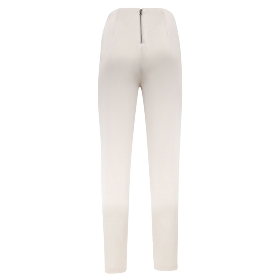 Clothing Alice + Olivia | Jessie Slim Pant Champagne