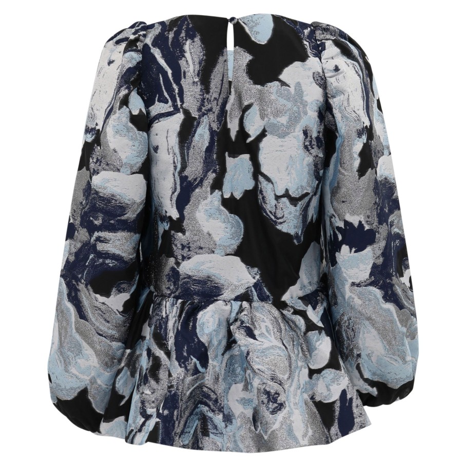 Clothing Stine Goya | Jenny Printed Blouse Icy Flower