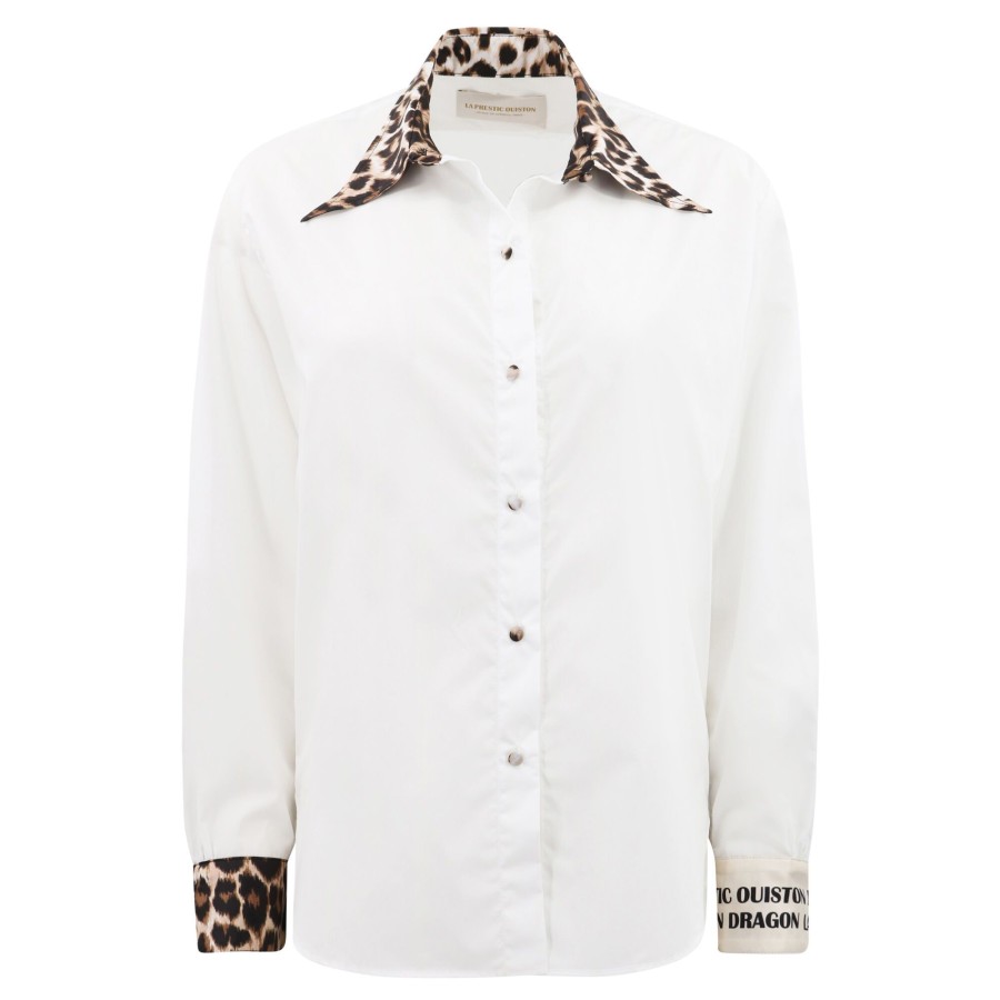Clothing La Prestic Ouiston | Brookes Shirt White