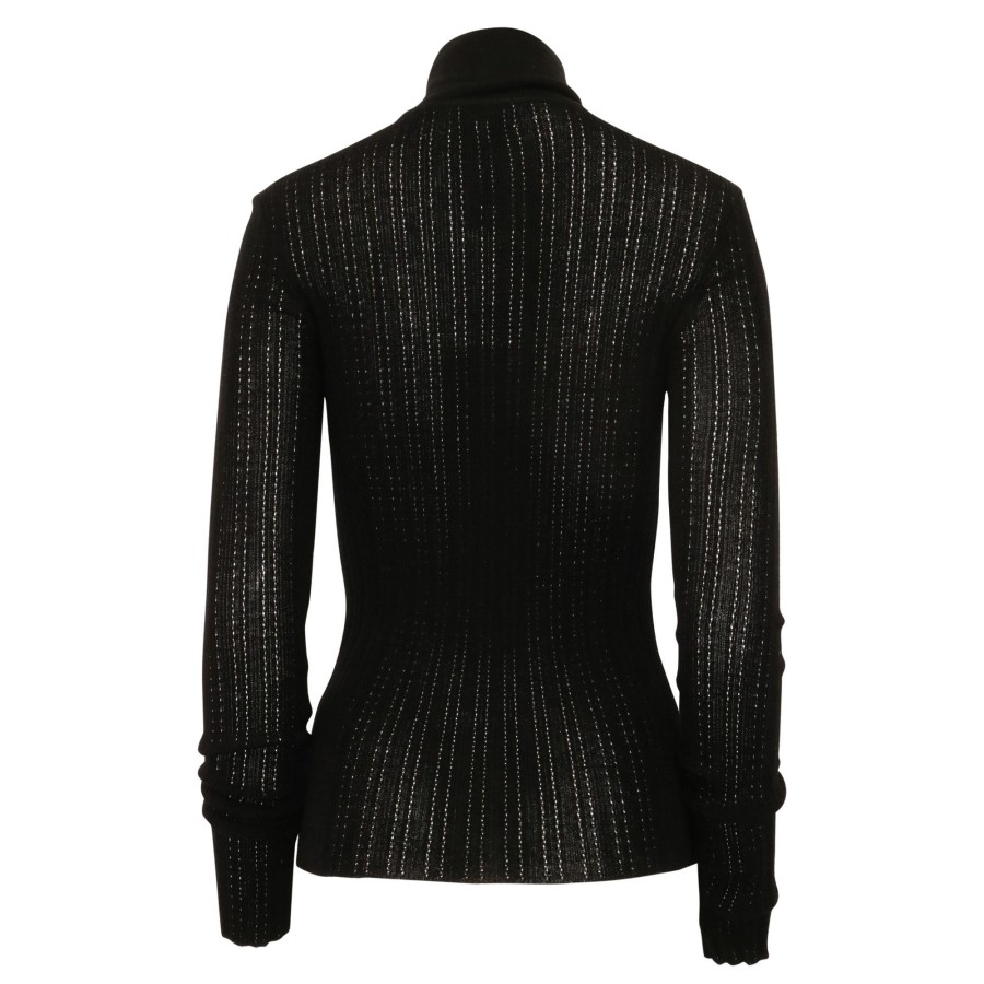 Clothing Tanya Taylor | Kayden Knit Top Black