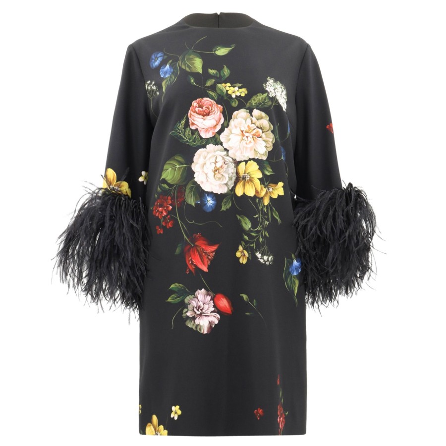 Clothing Elie Saab | Flower Print Short Dress Sansione