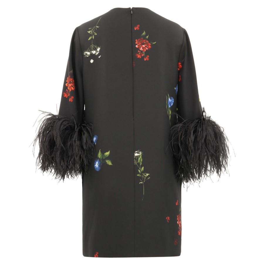 Clothing Elie Saab | Flower Print Short Dress Sansione