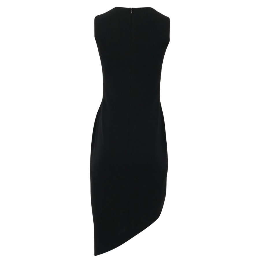 Clothing Tom & Linda Platt | Asymmetrical Hem Dress Black