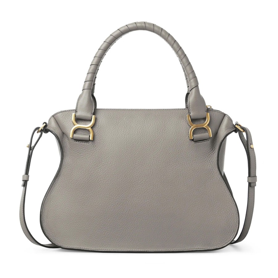 Handbags Chlo茅 | Marcie Double Carry Bag Misty Ivory