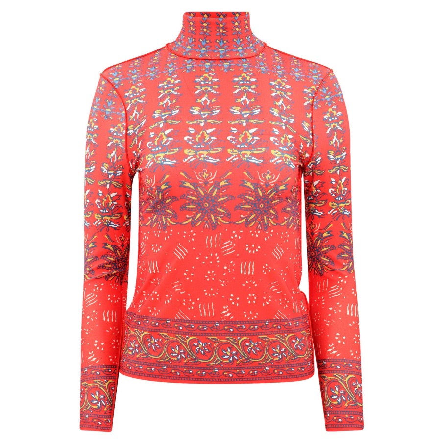 Clothing Hunter Bell | Connor Top Red