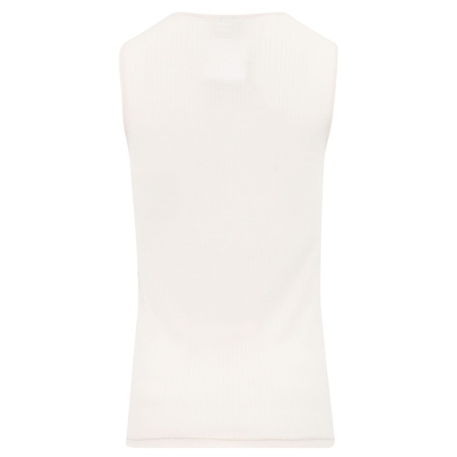 Clothing Saint Laurent | Cassandre Tank Top Beige Rouge
