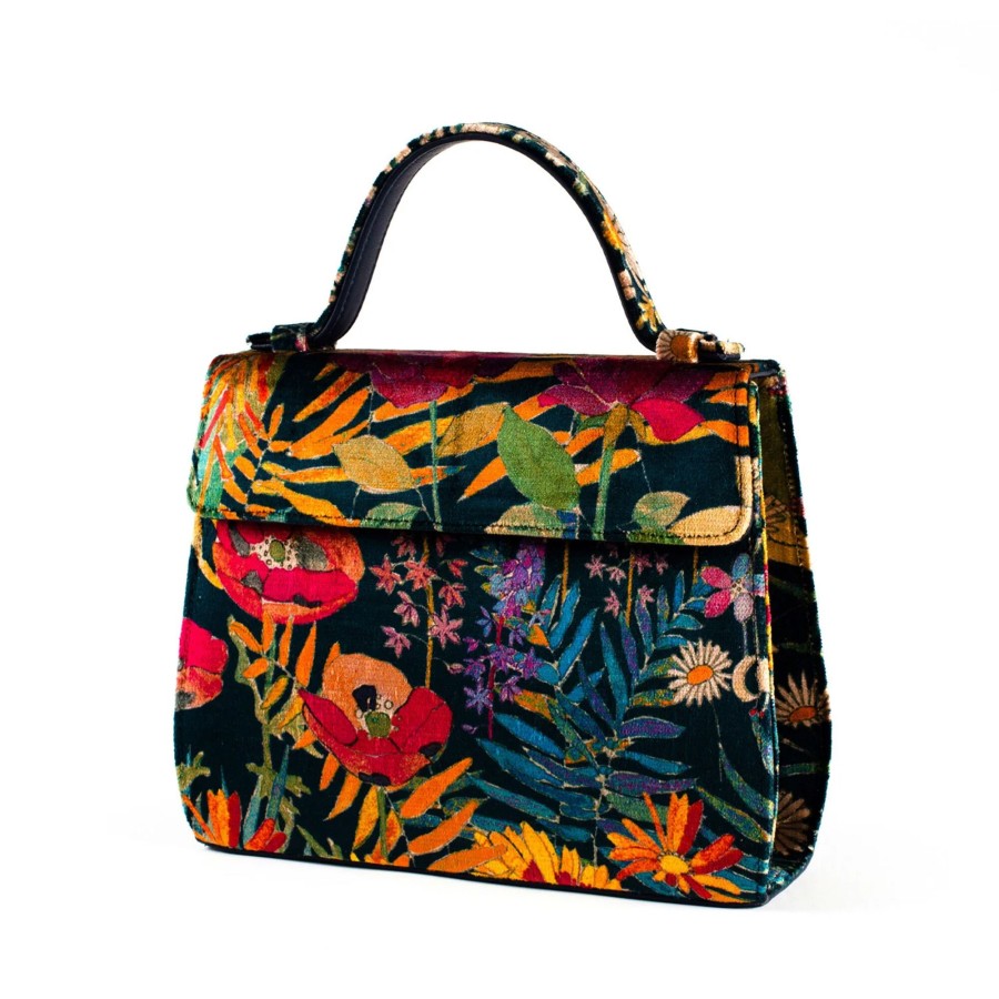 Handbags Marian Paquette | Jackie Handbag Navy/Multi/Rose