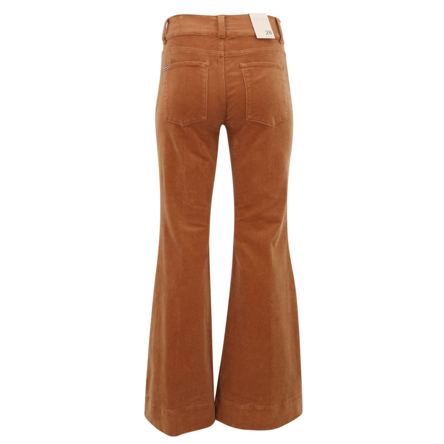 Clothing Alice + Olivia | Beautiful High Rise Bell Pant Camel
