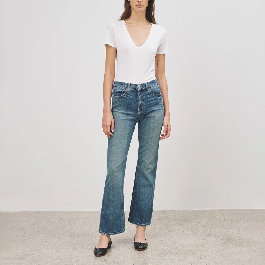 Clothing Nili Lotan | Boot Cut Jean Classic Wash